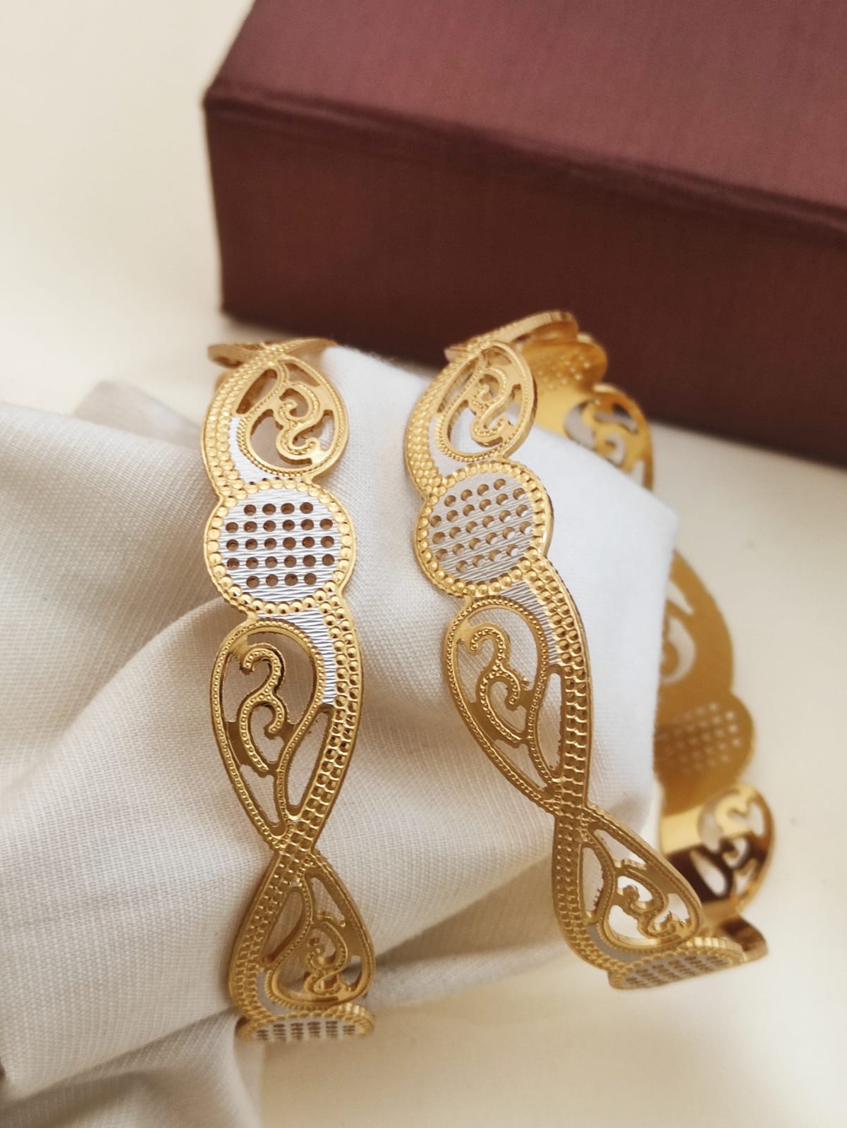 Buy Gold Plated Bangles Online