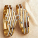 Golden Crystal Studded AD Bracelets for Women & Girls