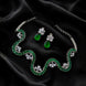 Emerald Green Statement Necklace Set